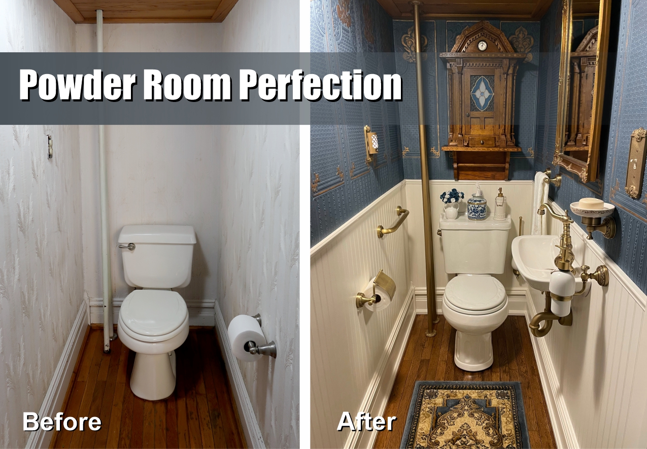 Powder Room Perfection | Edifice Magazine – Old Home Living